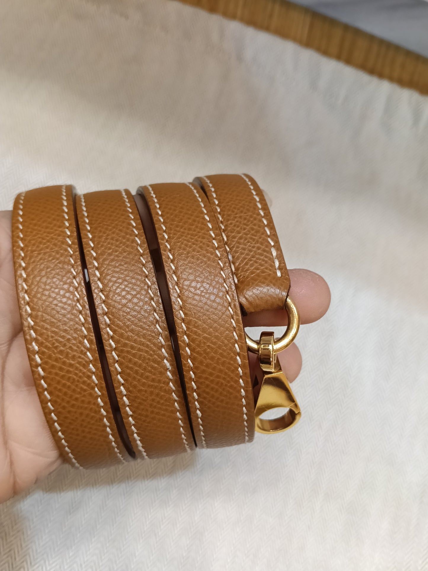 K32 Epsom Sellier Gold GHW #Q square