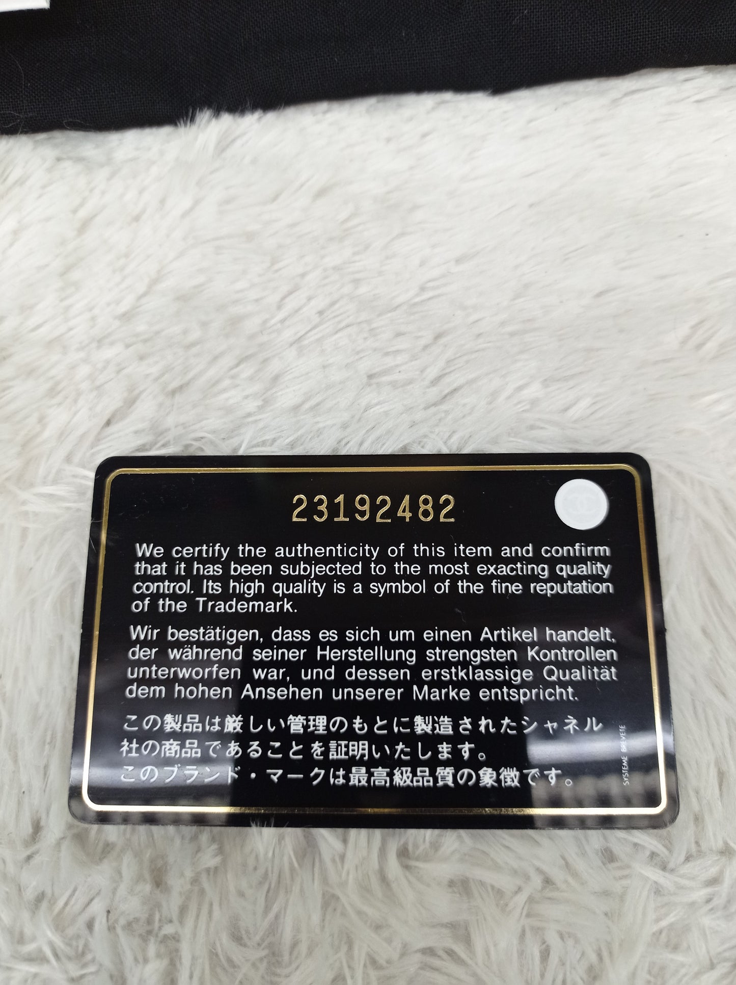 Chanel Mademoiselle Tote Calfskin Navy Blue GHW #23