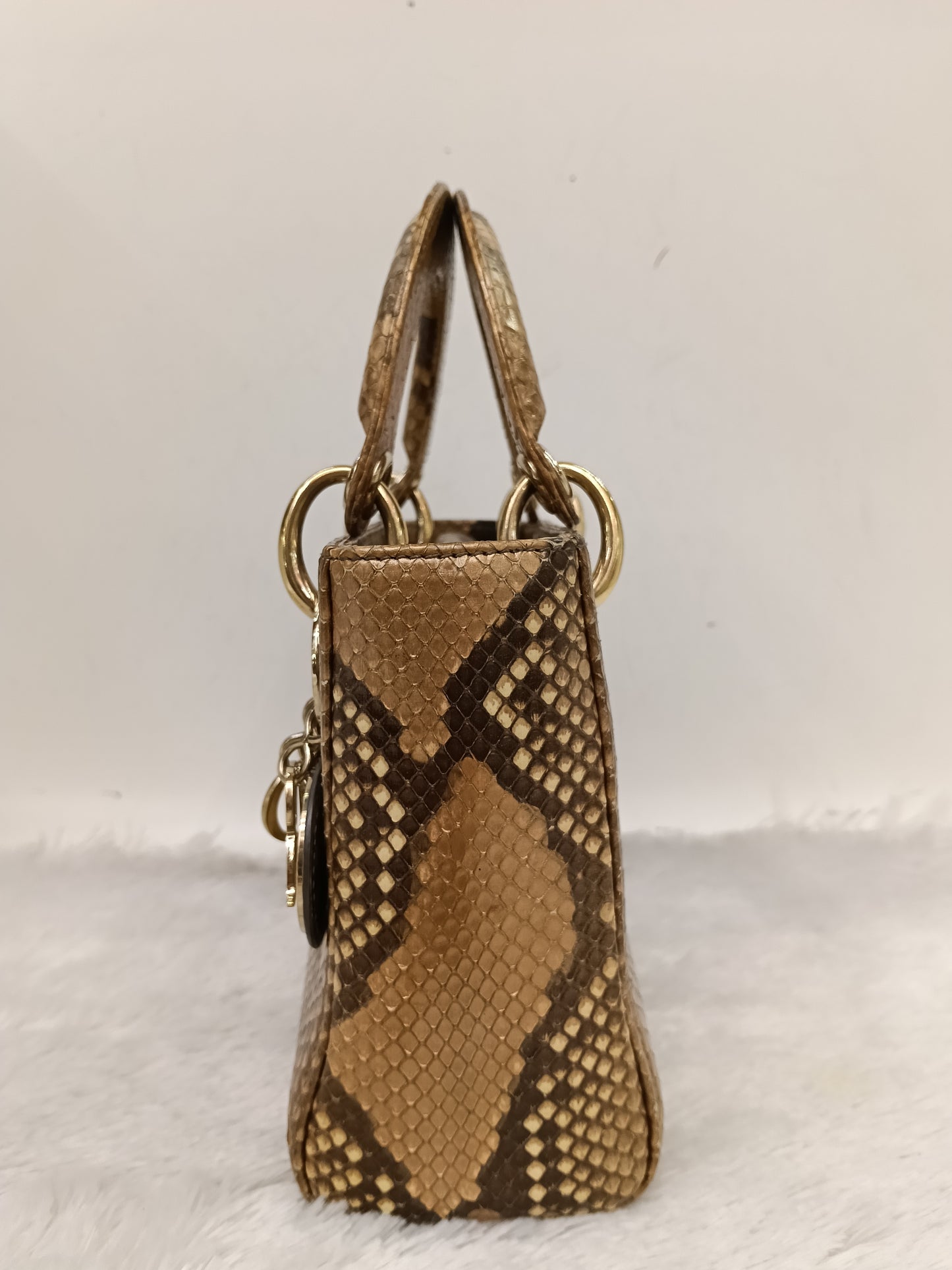 Lady Dior Mini Python GHW 2019