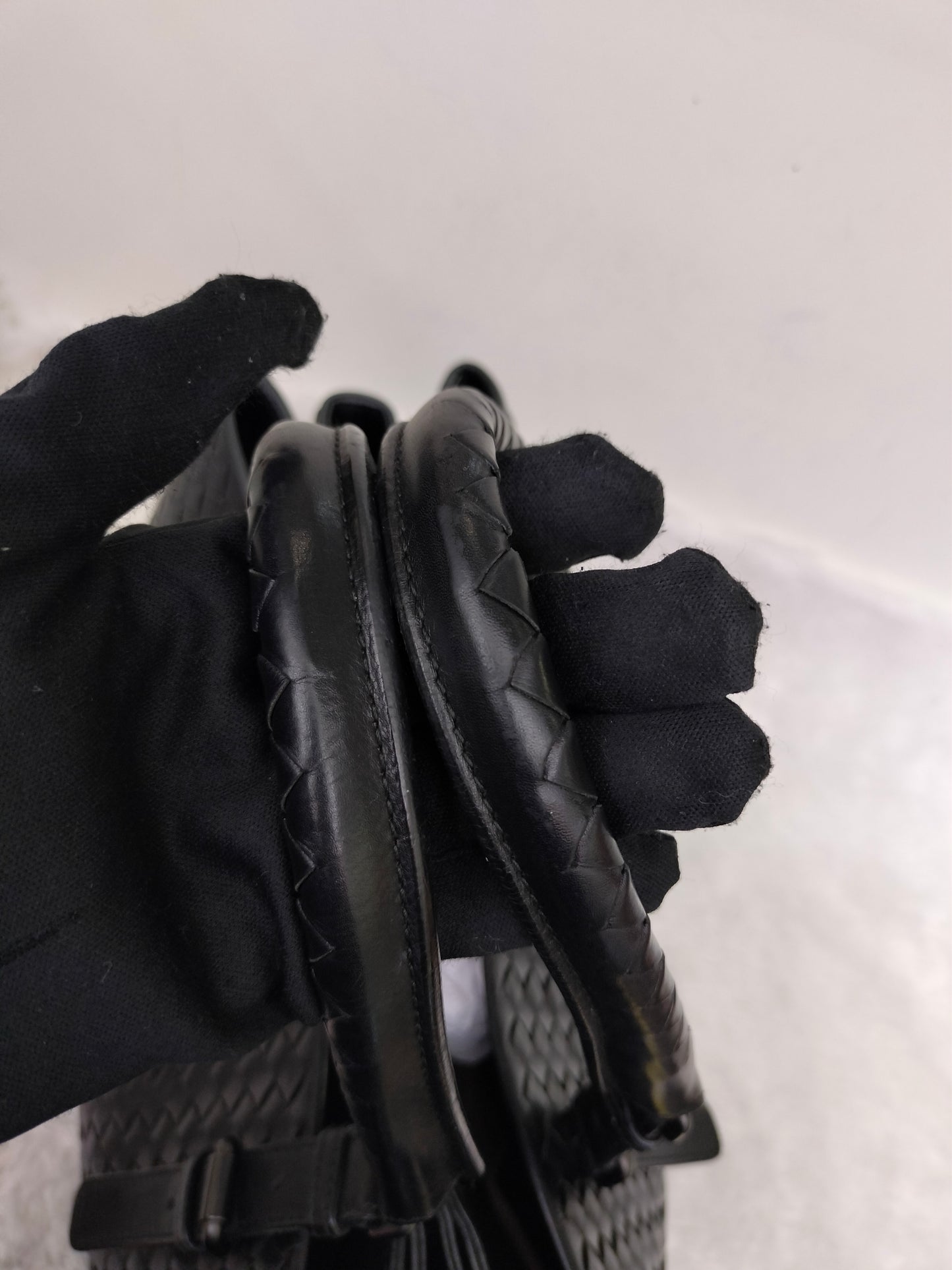 Bottega Veneta Intrecciato Medium Roma Black RHW 2010