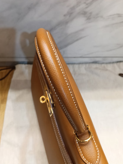K32 Epsom Sellier Gold GHW #Q square