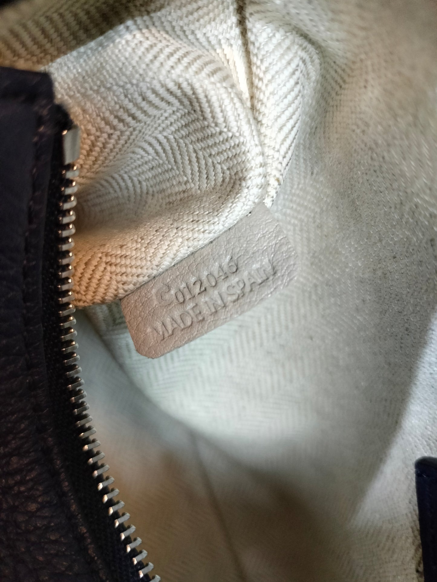 Loewe Puzzle Mini Grained Navy SHW 2020