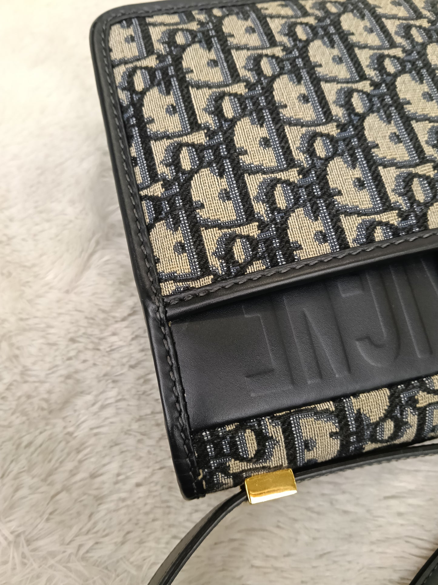 Dior Montaigne 30 Oblique Navy GHW 2022