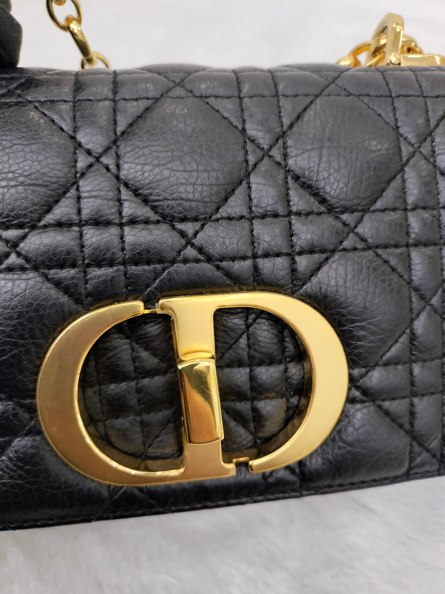 Dior Caro Small Black GHW 2021