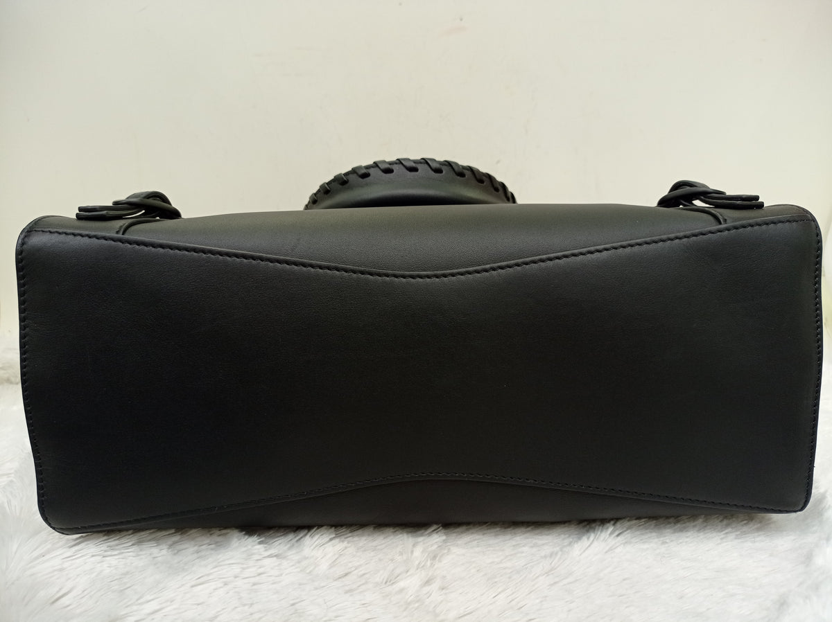 Balenciaga Neo City Classic Small Calfskin All Black 2020
