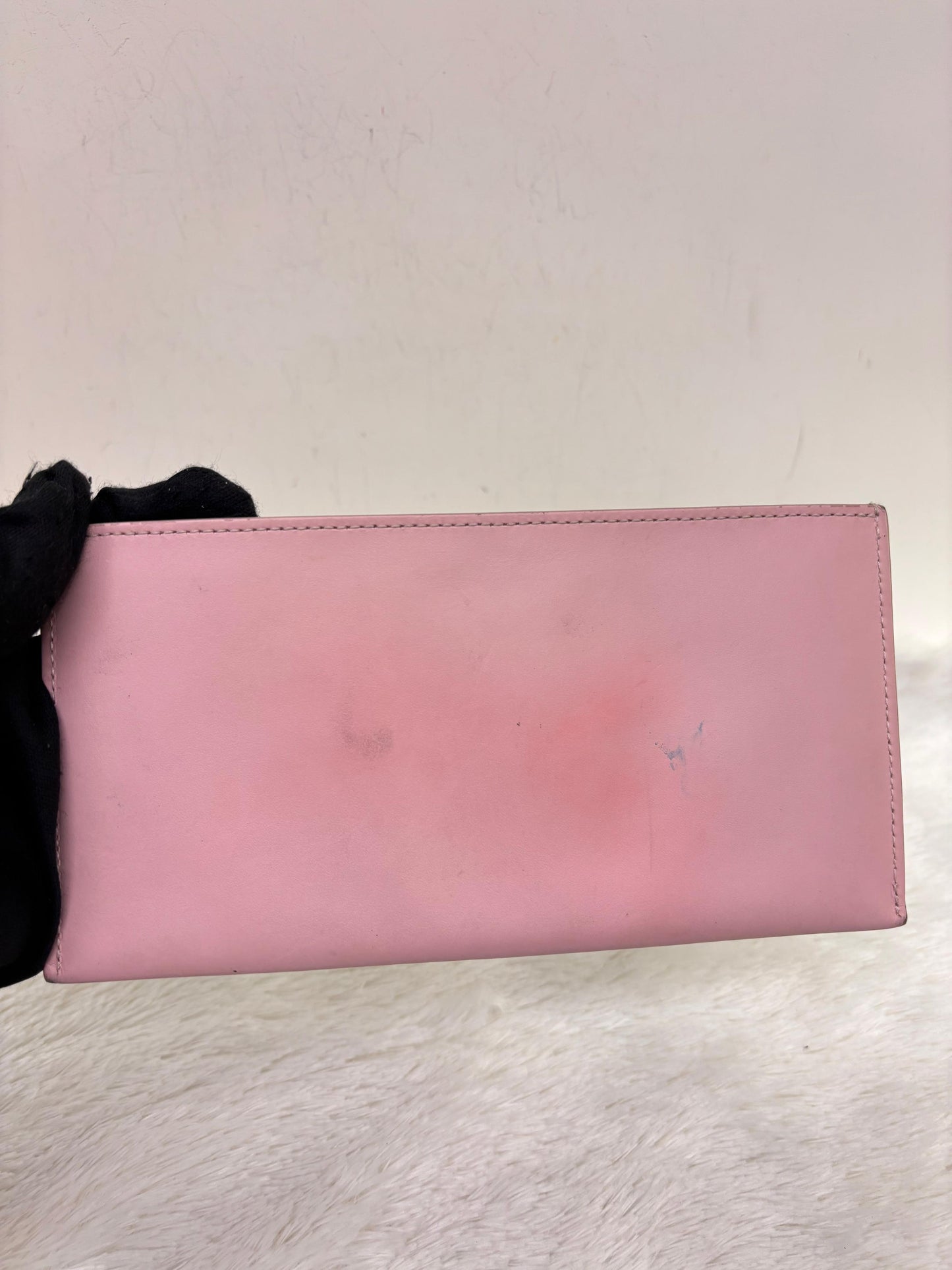 LV Felicie Monogram Vernis Rose Ballerine