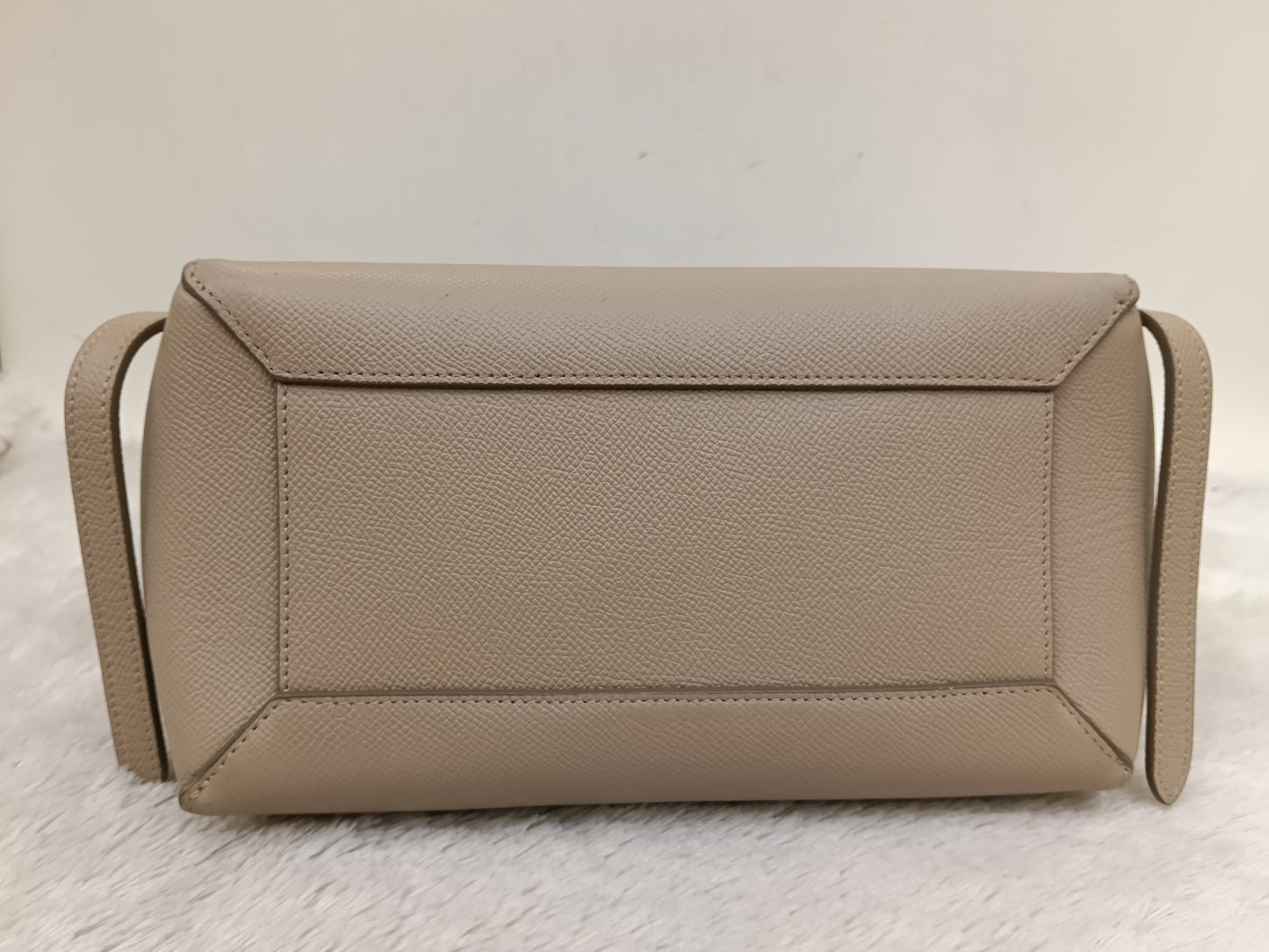 Celine Micro Belt Grained Light Taupe GHW 2021
