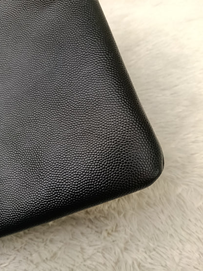 Chanel O'Case Deauville Medium Caviar Studded Black SHW #25