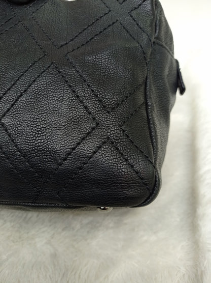 Chanel Tote Diamond Stitch Small Caviar Black SHW #10