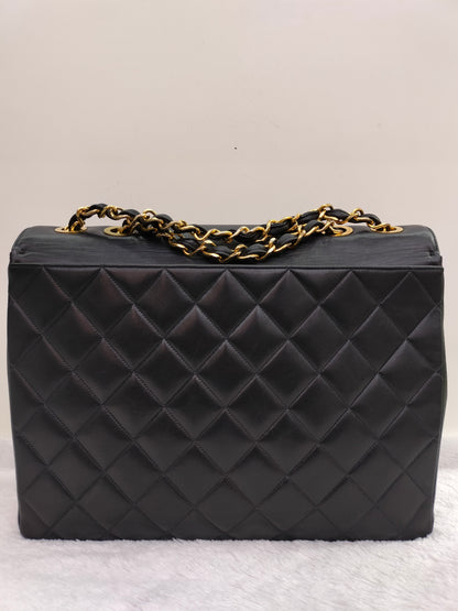 Chanel Maxi Lamb Vintage Black GHW SF #2