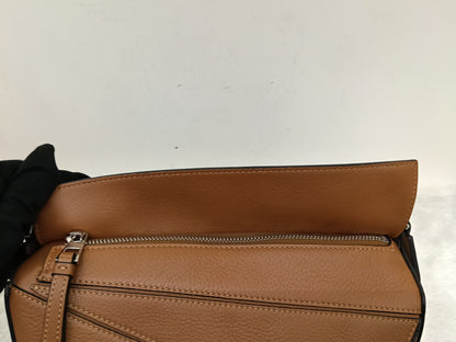 Loewe Puzzle Small Tan SHW 2021