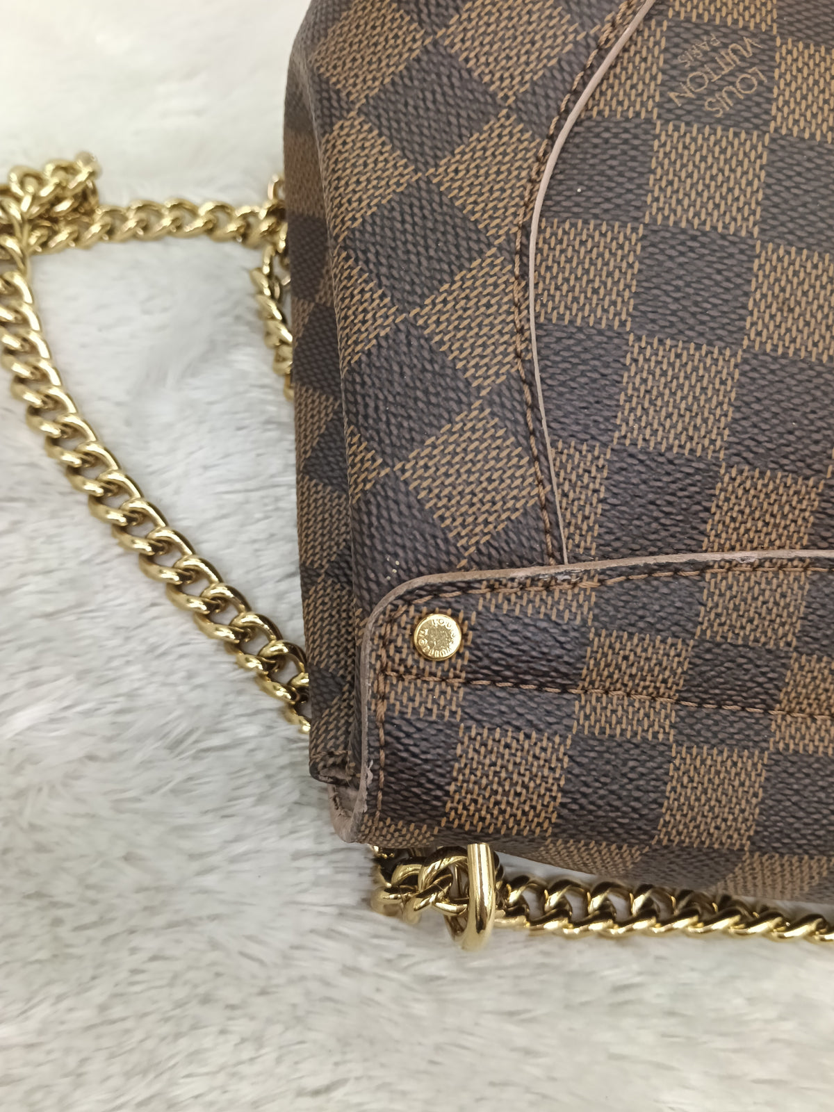 LV Caissa Flap Damier Rose Ballerine 2016