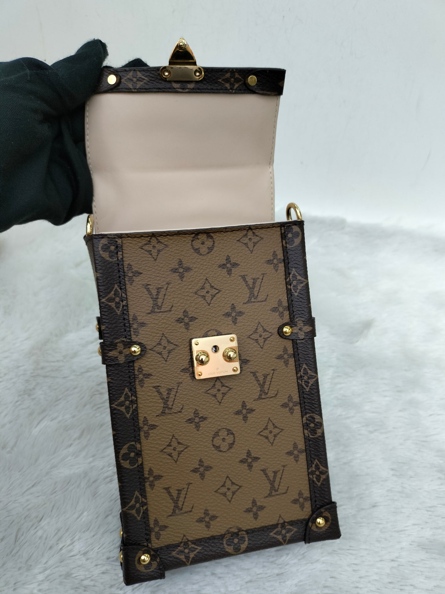 LV Pochette Trunk Vertical Monogram Reverse 2019