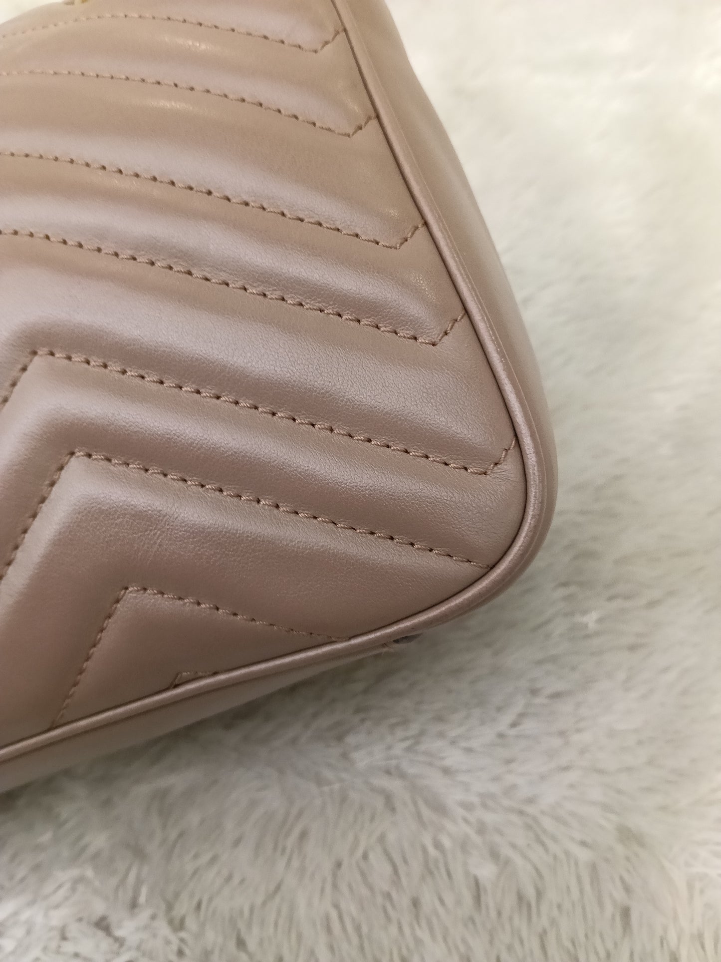 Gucci Marmont Small Nude GHW