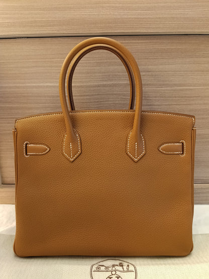 *Neverbeen Used* B30 Togo Gold GHW #B