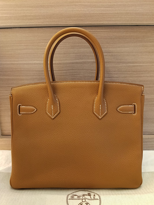 *Neverbeen Used* B30 Togo Gold GHW #B