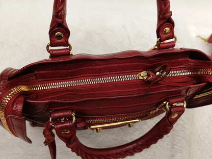 Balenciaga Mini City Edge Red GHW 2021