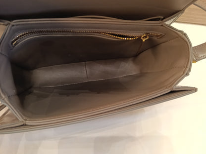 Celine Triomphe Teen Shiny Calfskin Pebble GHW 2022