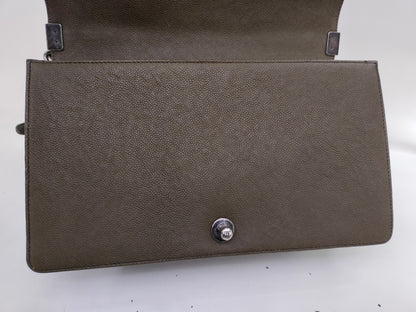 Chanel Boy 28 Caviar Khaki RHW #23
