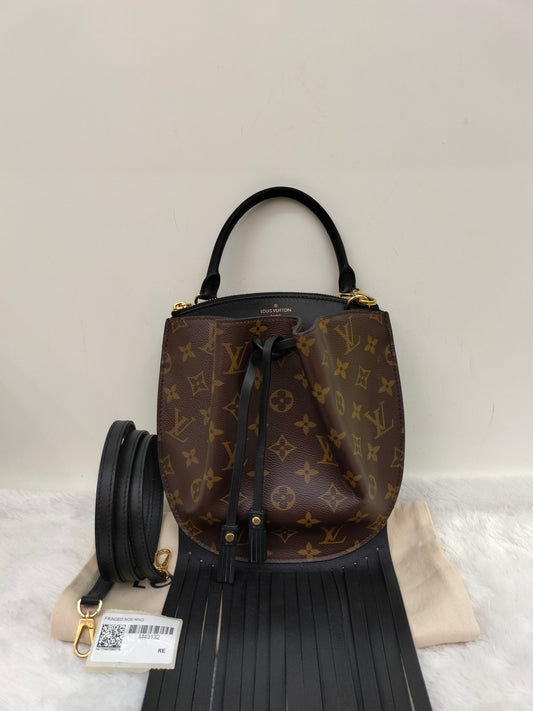 LV Fringed Noe Monogram Noir 2016