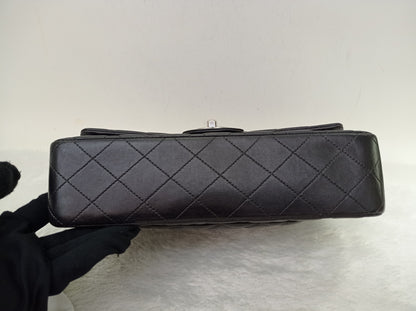 Chanel Medium Lamb Black SHW DF #16