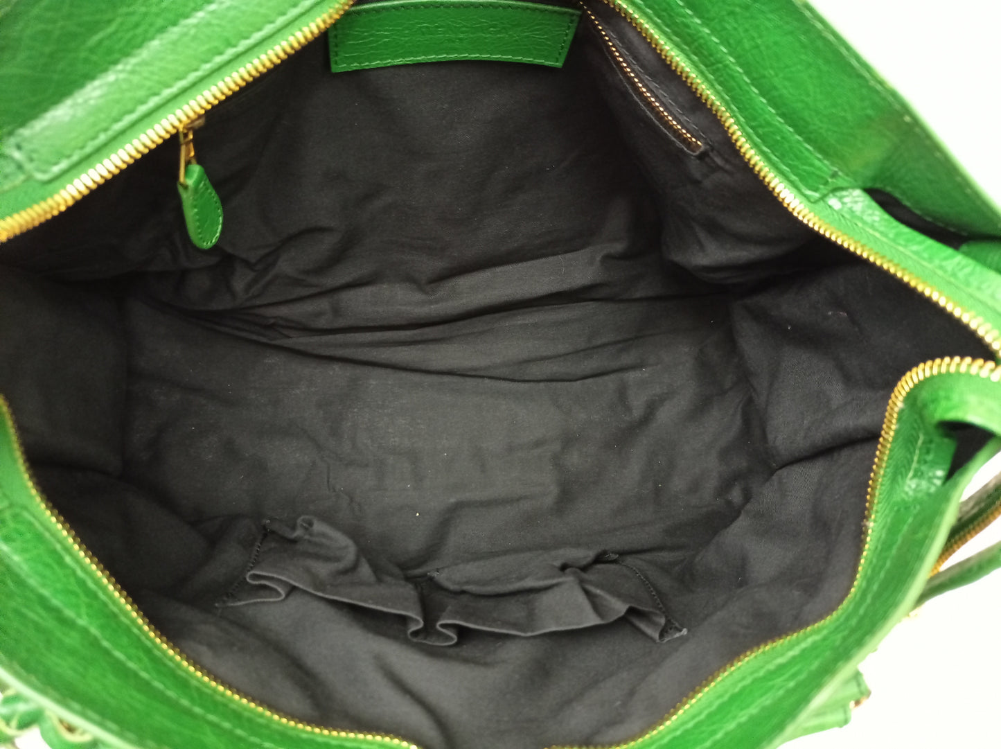 Balenciaga Reguler City Classic Giant Green GHW 2015
