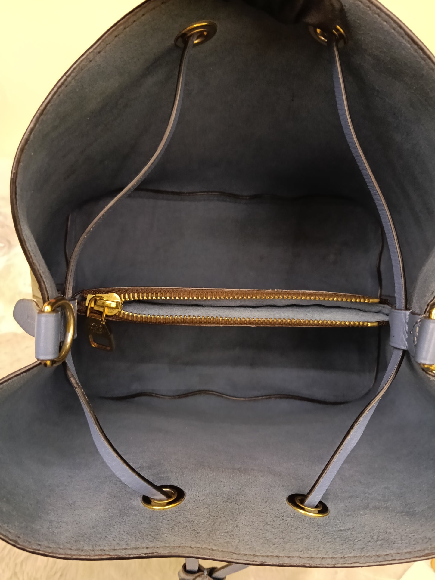 LV Neo Noe MM Monogram Blue Jean 2018