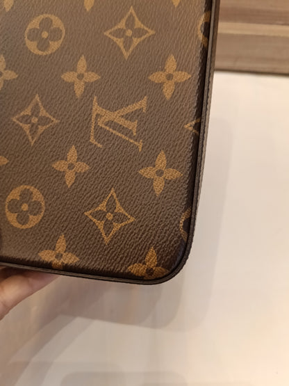 LV Pochette Felicie GM Monogram Fuchsia (CHIP)