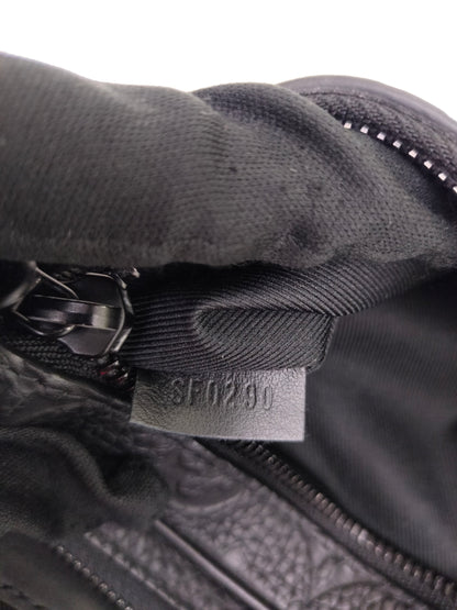 LV Pochette Volga Monogram Taurillon Empreinte Noir 2020