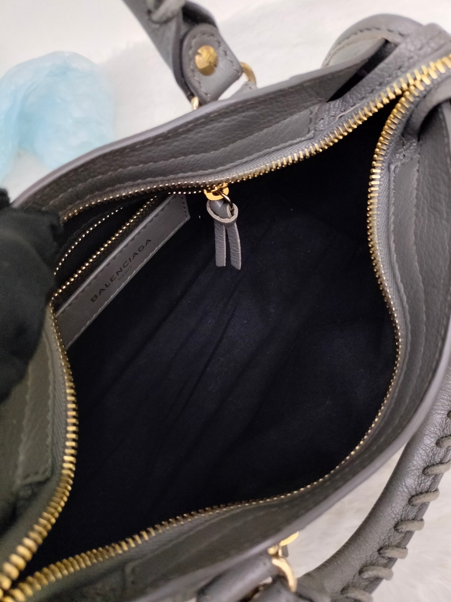 Balenciaga Mini City Edge Grey GHW 2017