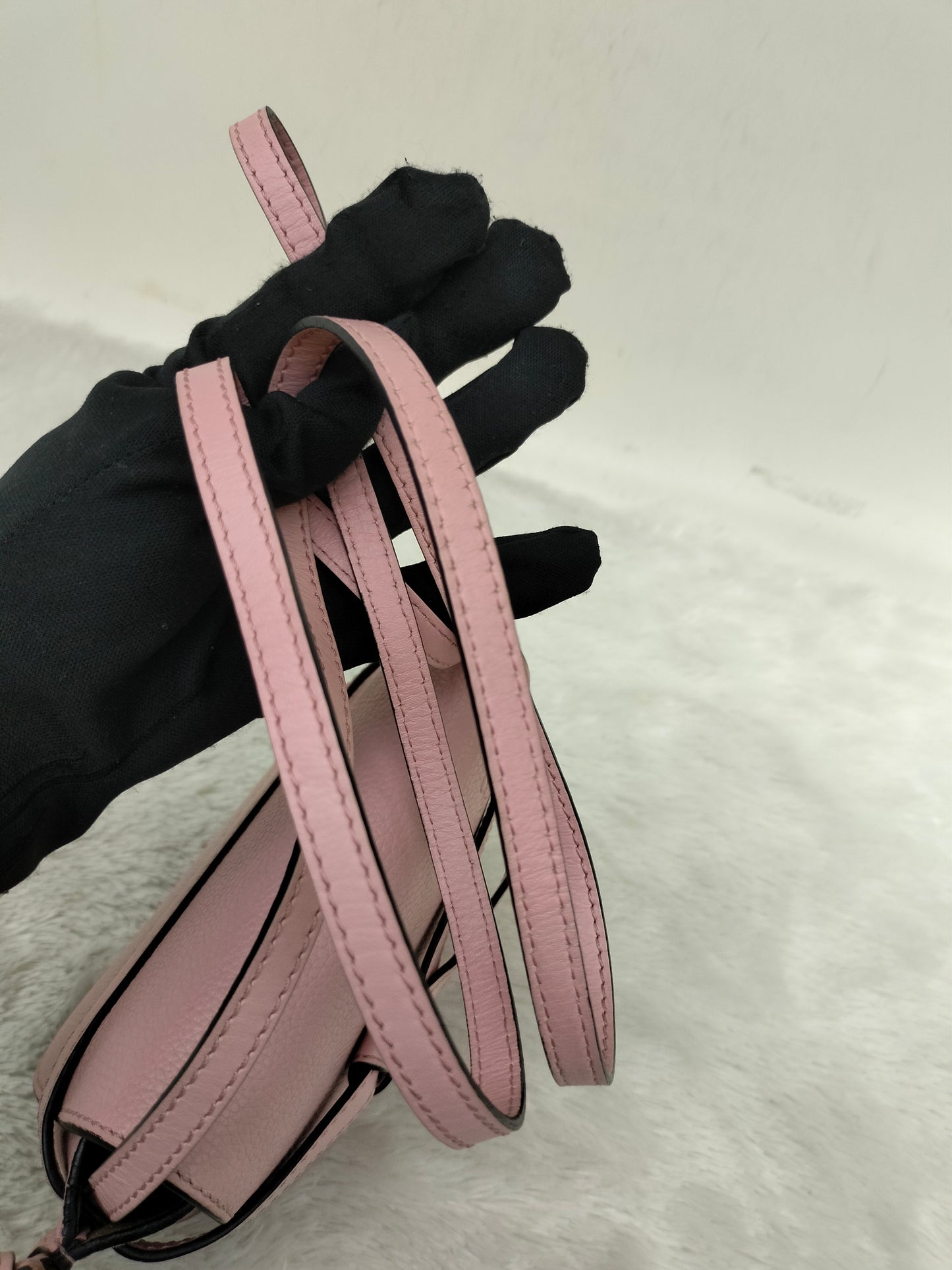 Loewe Gate Mini Grained Pink GHW 2019