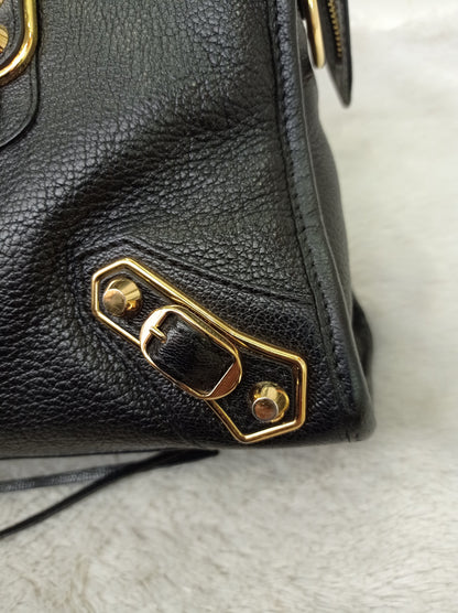 Balenciaga Small City Edge Black GHW 2020