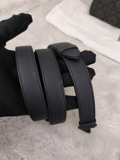 Lady Dior Large Ultra Matte All Black 2019