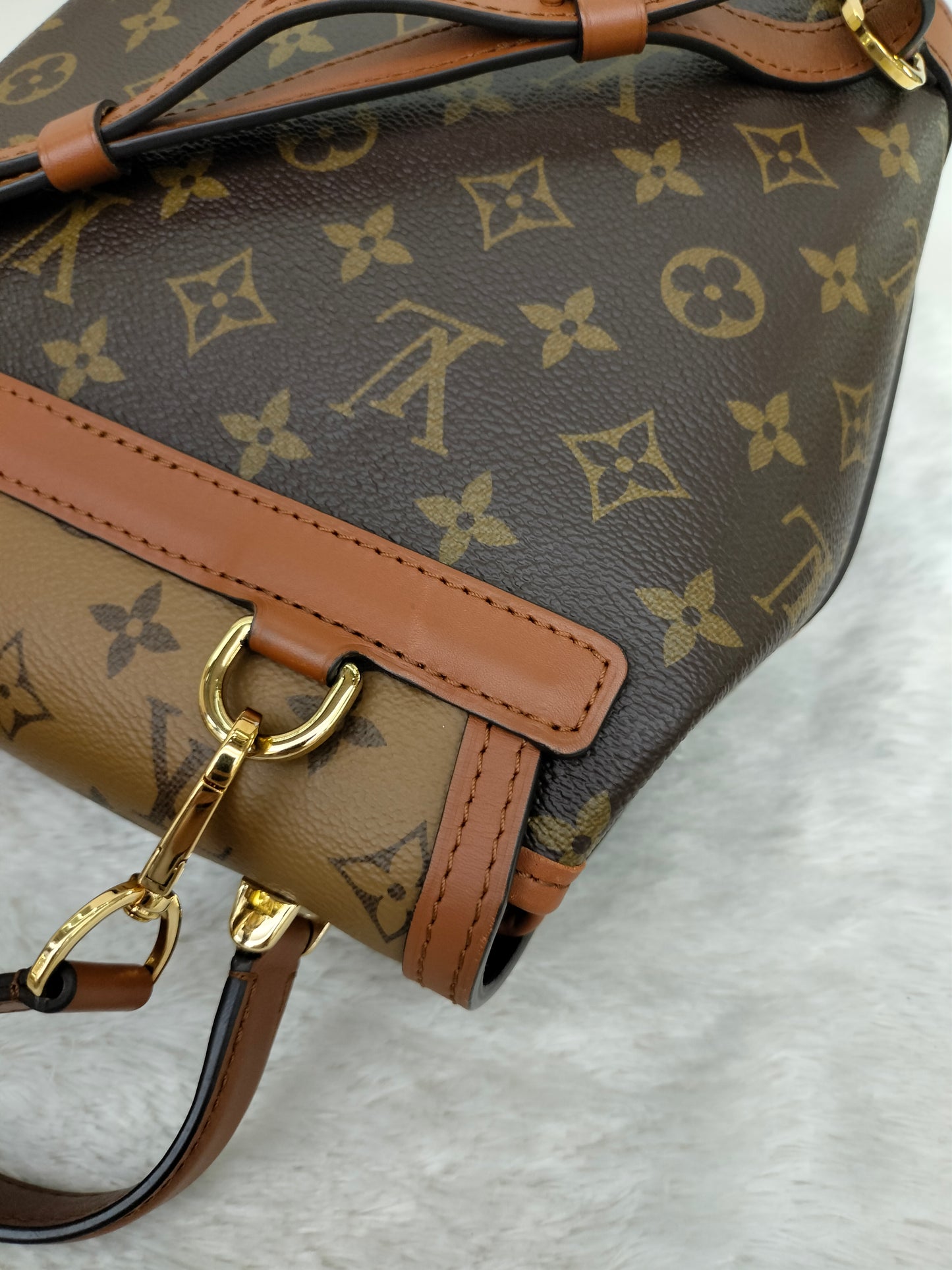 LV Dauphine Backpack Monogram Reverse 2020