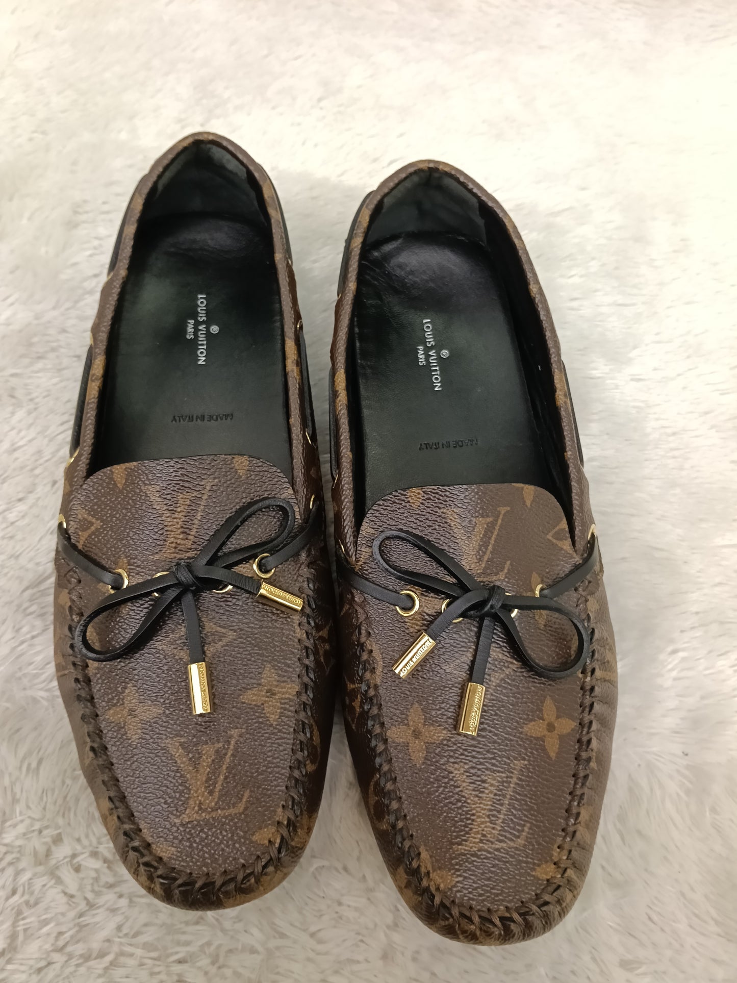 LV Gloria Flat Loafers Monogram size 40