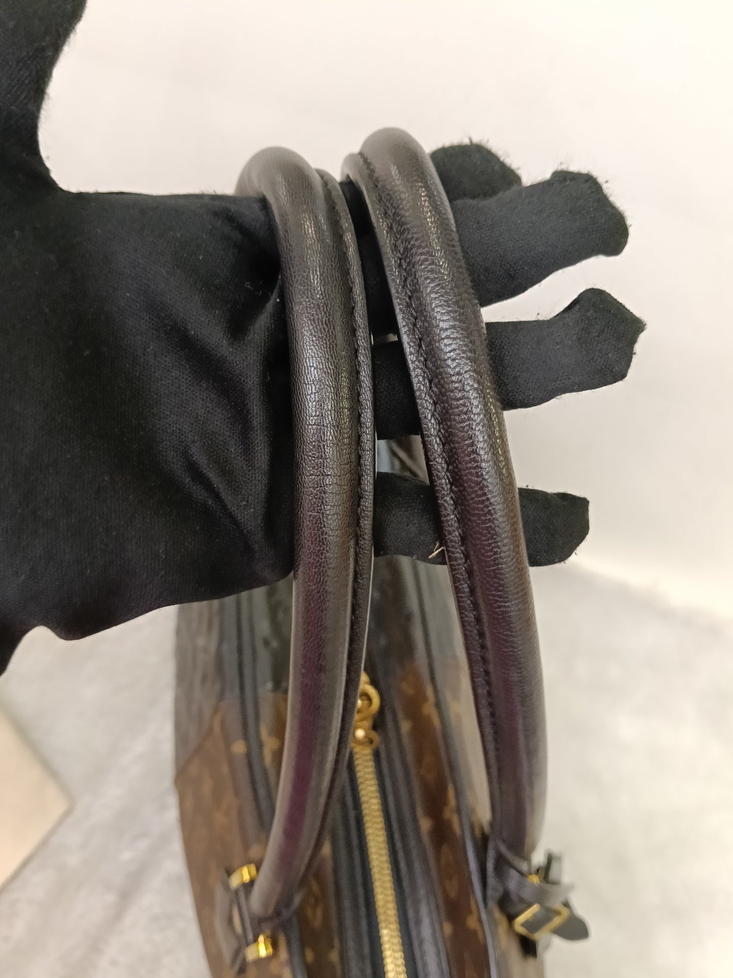 LV Blocks Zipped Tote Monogram Marine Noir 2011