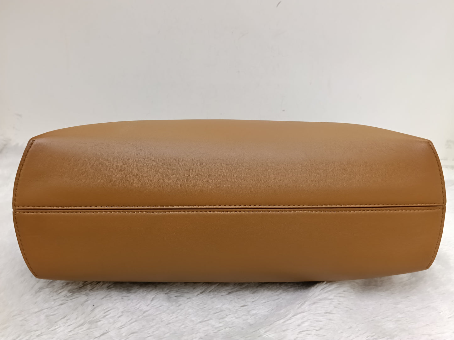 Fendi First Caramello Medium Calfskin Brown Beige GHW