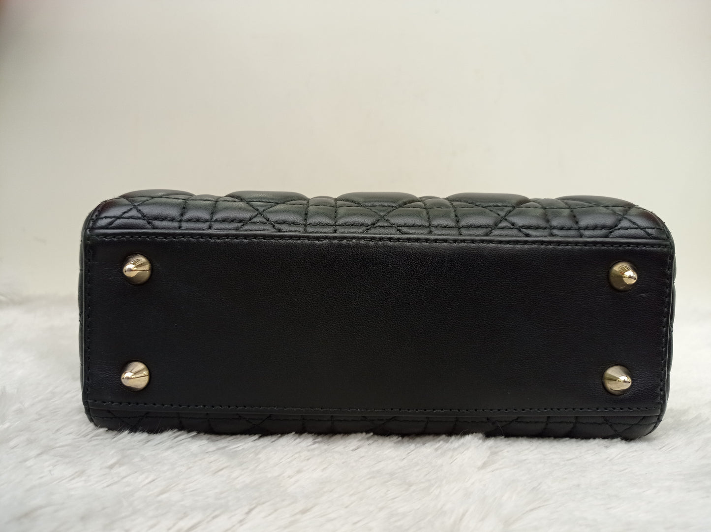 Lady Dior Small Lamb Black GHW 2018