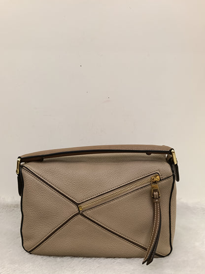 Loewe Puzzle Small Grained Sand Mink GHW 2020