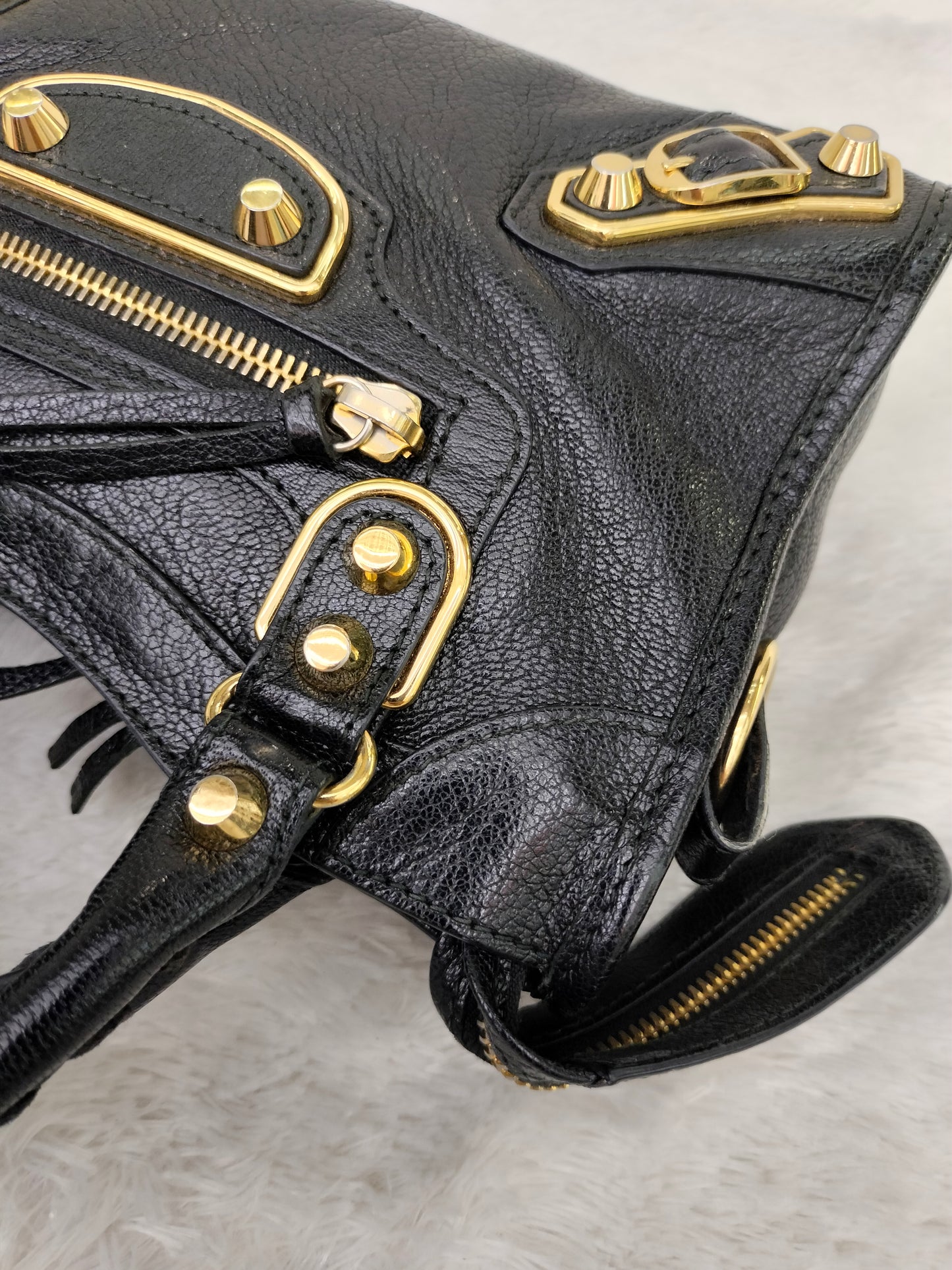 Balenciaga Mini City Edge Black GHW 2017