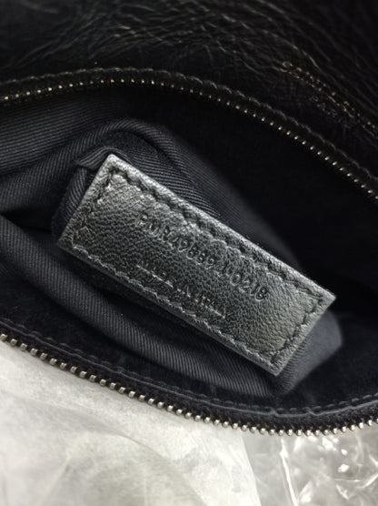YsL Niki Medium Calfskin Black RHW 2018