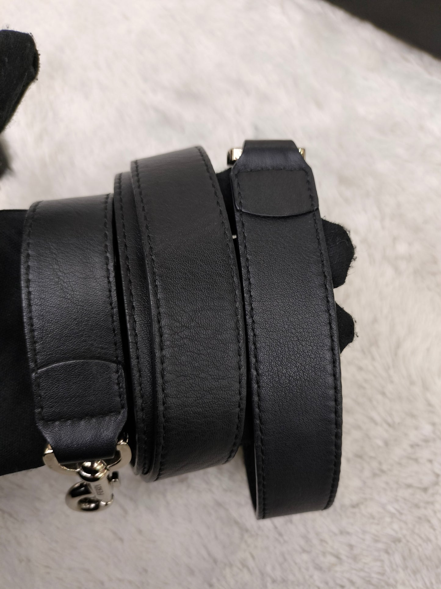 Fendi BTW Medium Black SHW 2016