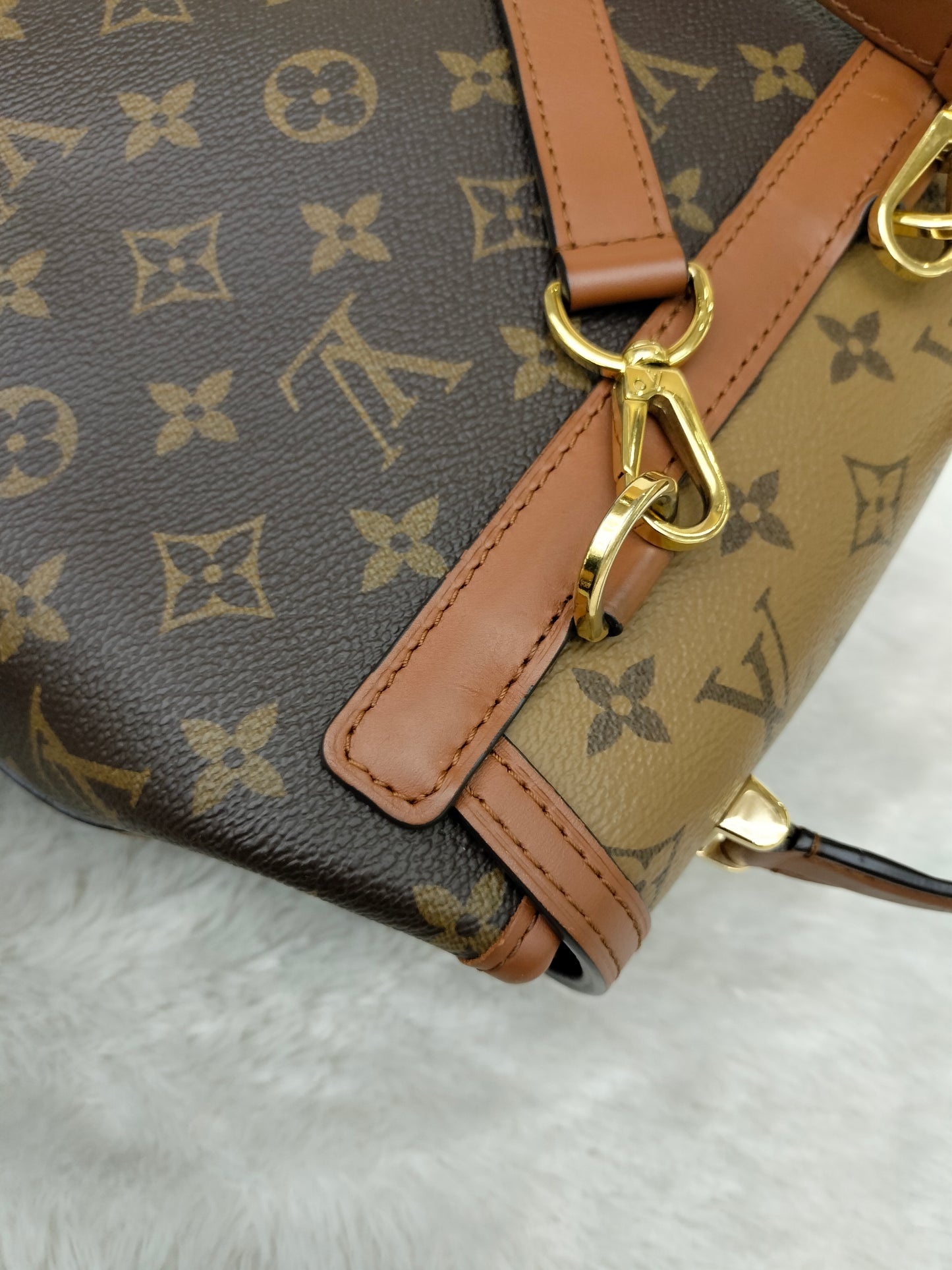 LV Dauphine Backpack Monogram Reverse 2020