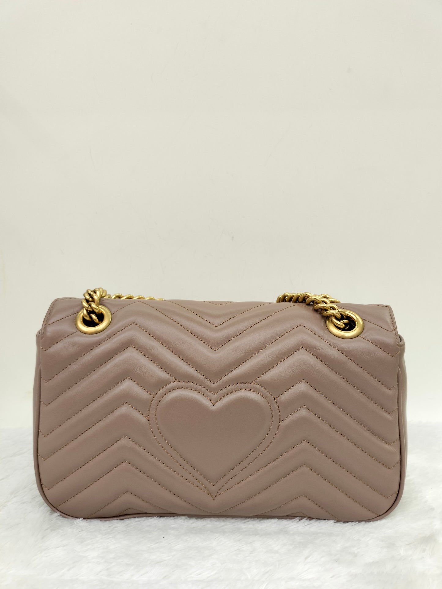 Gucci Marmont Small Nude GHW