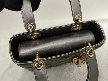 Lady Dior Small Gun Metal GHW 2019