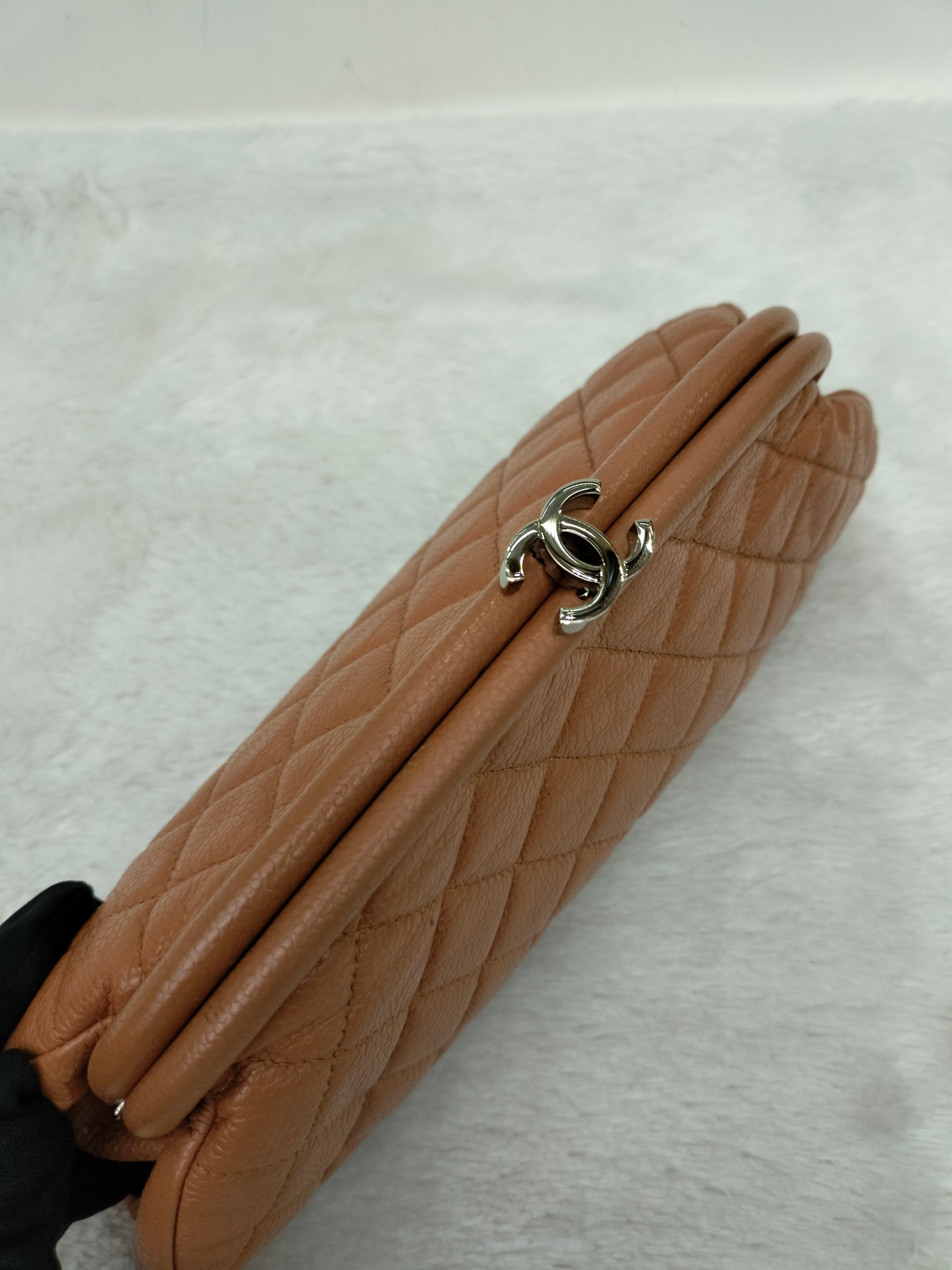 Chanel Timeless Caviar Brown SHW #15