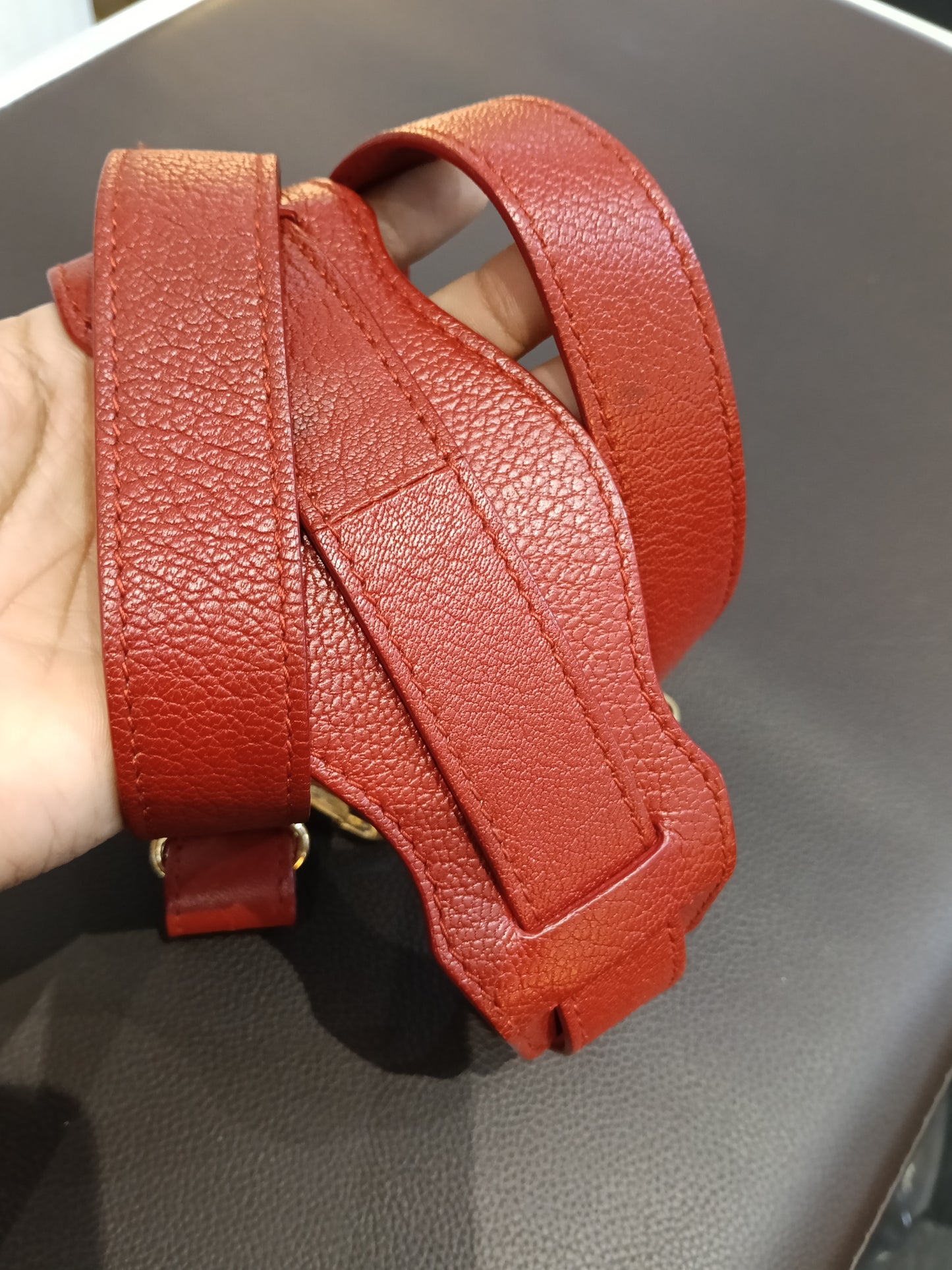 Balenciaga Small City Edge Red GHW 2017