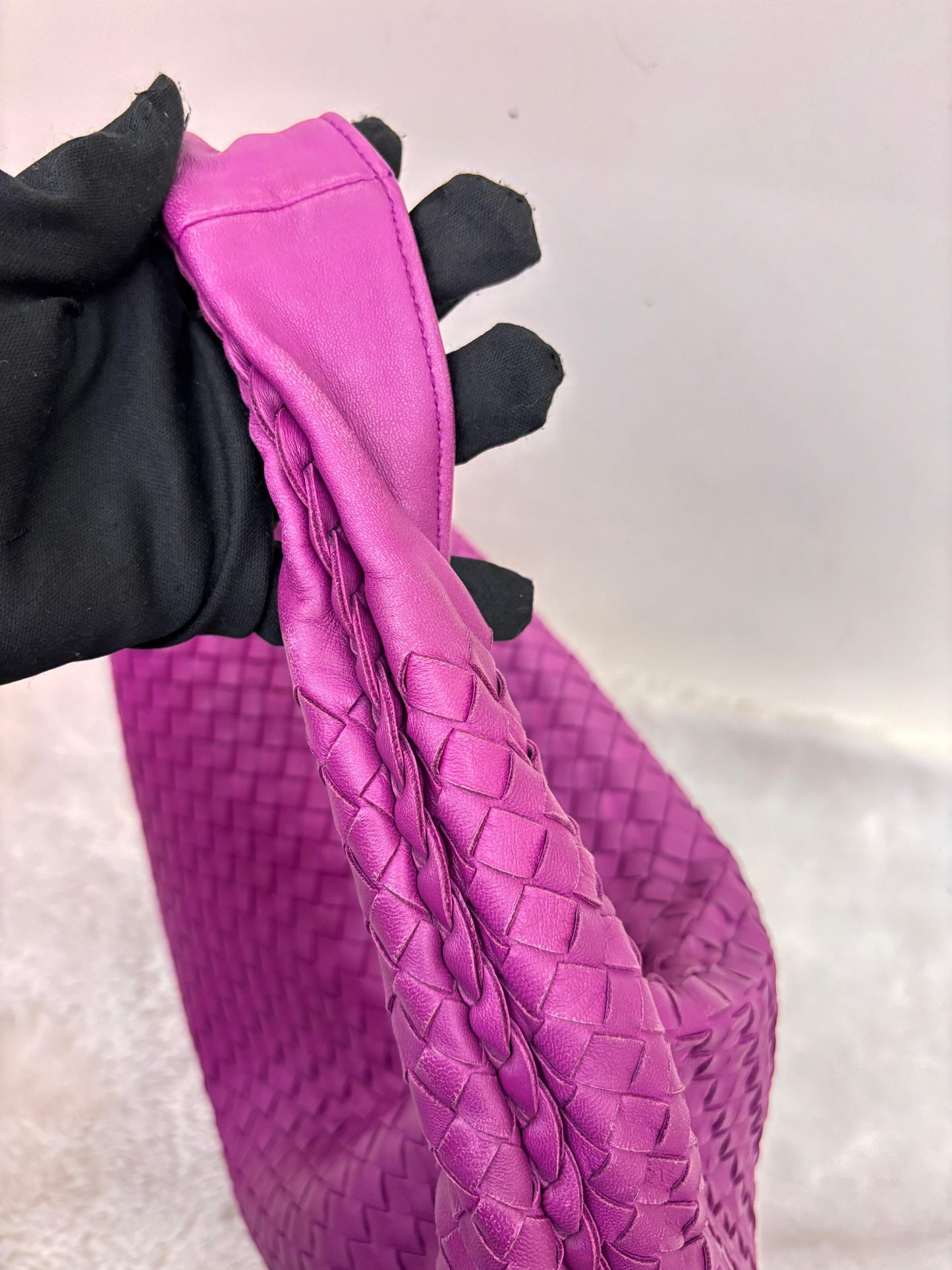 Bottega Veneta Hobo Medium Purple GHW 2009