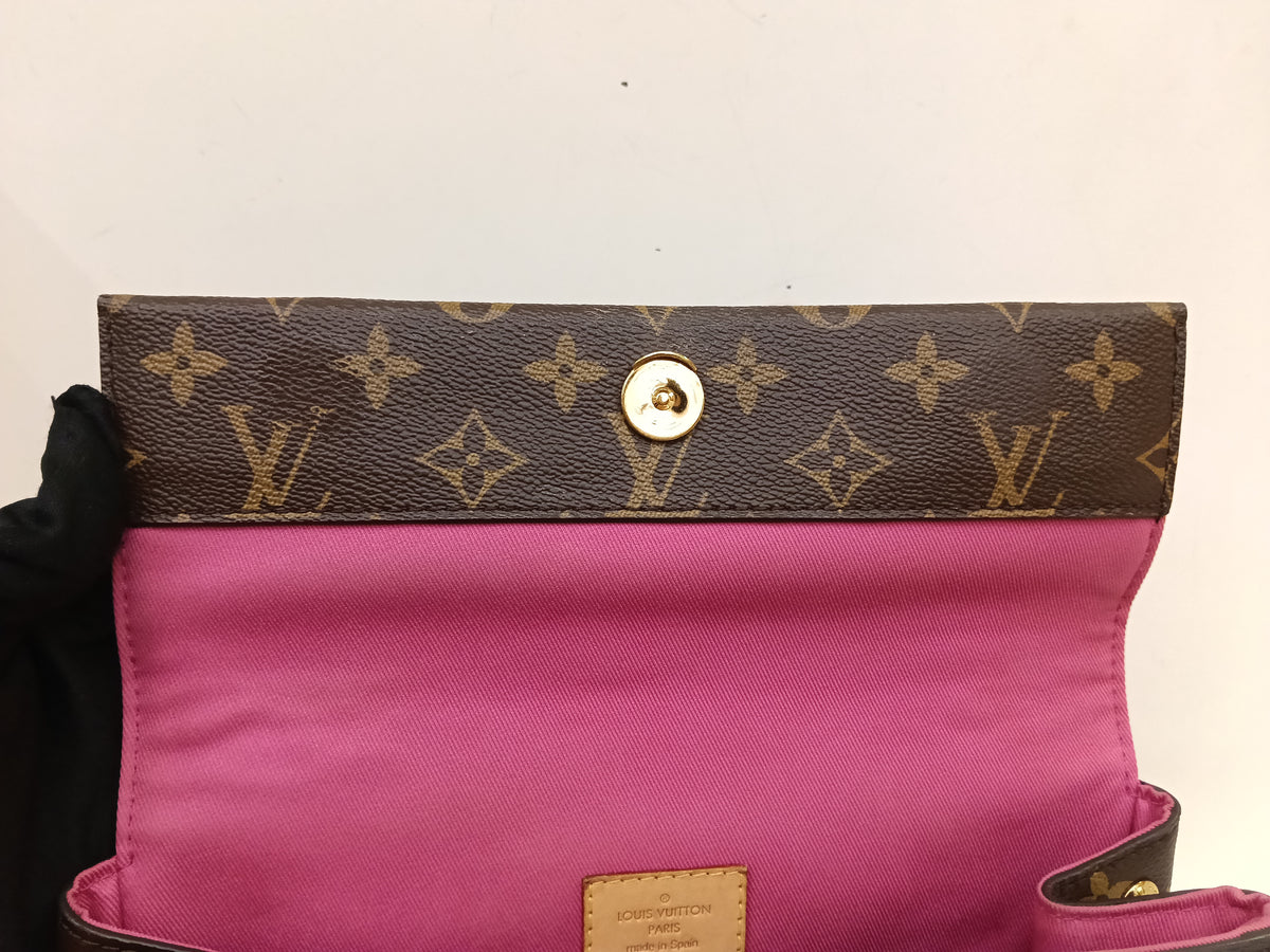 LV Clunny BB Monogram Fuchsia Safran 2017