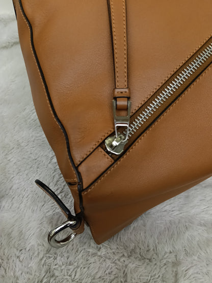 Loewe Puzzle Large Calfskin Tan SHW 2016